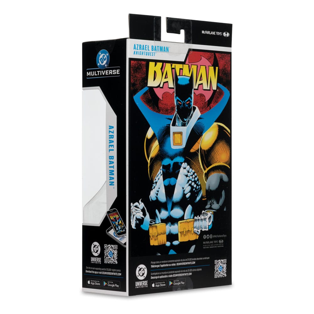 DC Multiverse Actionfigur Azrael Batman (Knightquest) 19 cm - Versand: 5-7 Tage nach Bestellung