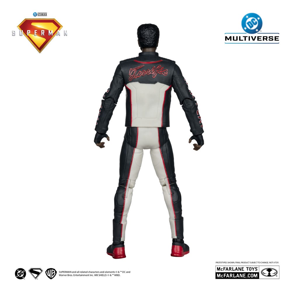 Superman (2025) DC Multiverse Deluxe Theatrical Edition Actionfigur Mr. Terrific (Red Platinum Edition) 18 cm - Versand: 5-7 Tage nach Bestellung
