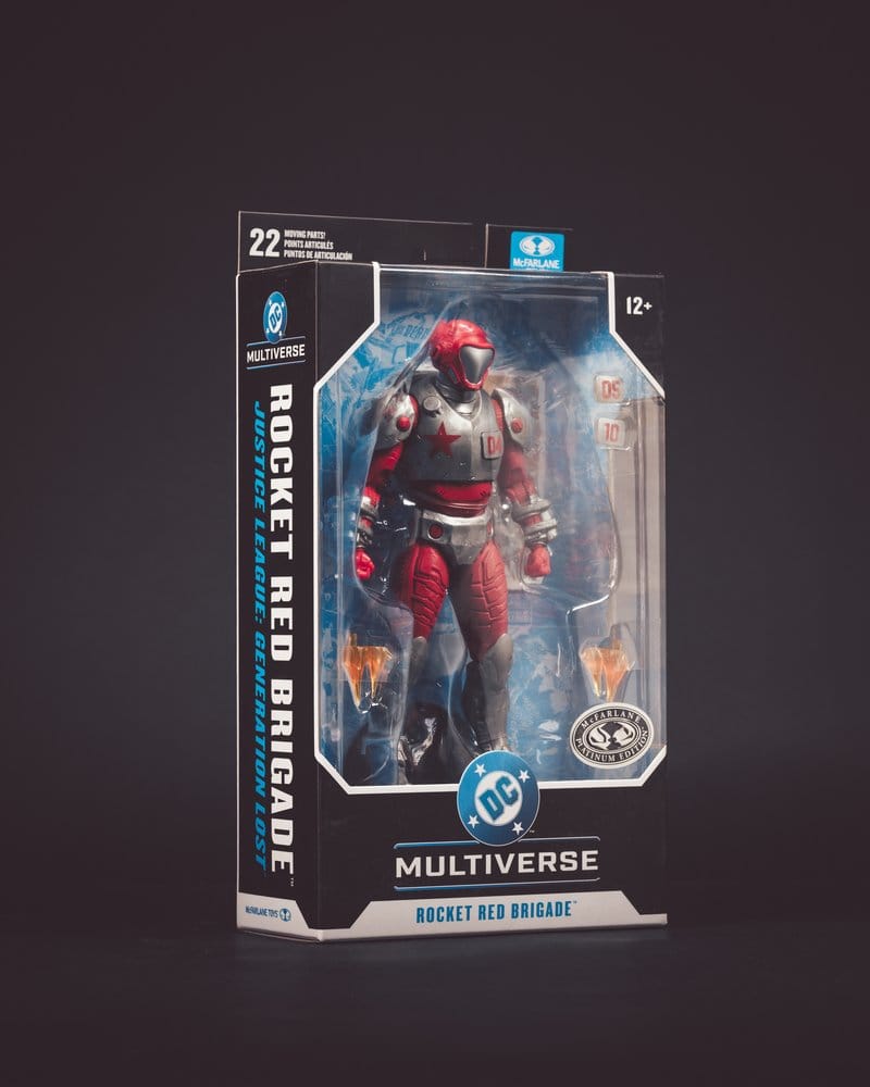 Justice League: Generation Lost DC Multiverse Actionfigur Rocket Red Brigade (Platinum Edition) 18 cm - Versand: 7 Tage nach Bestellung