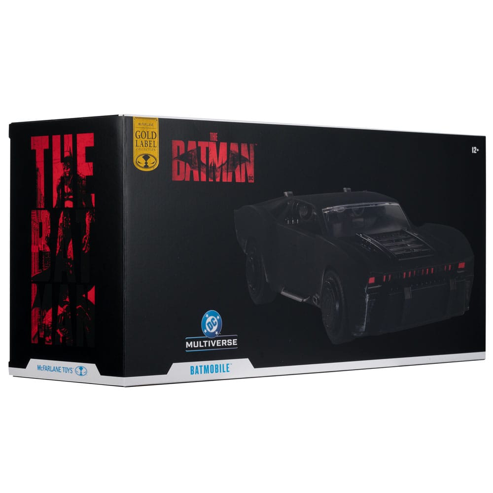 The Batman (2022) DC Multiverse Fahrzeug Batmobil (Gold Label) 48 cm - Versand: 5-7 Tage nach Bestellung