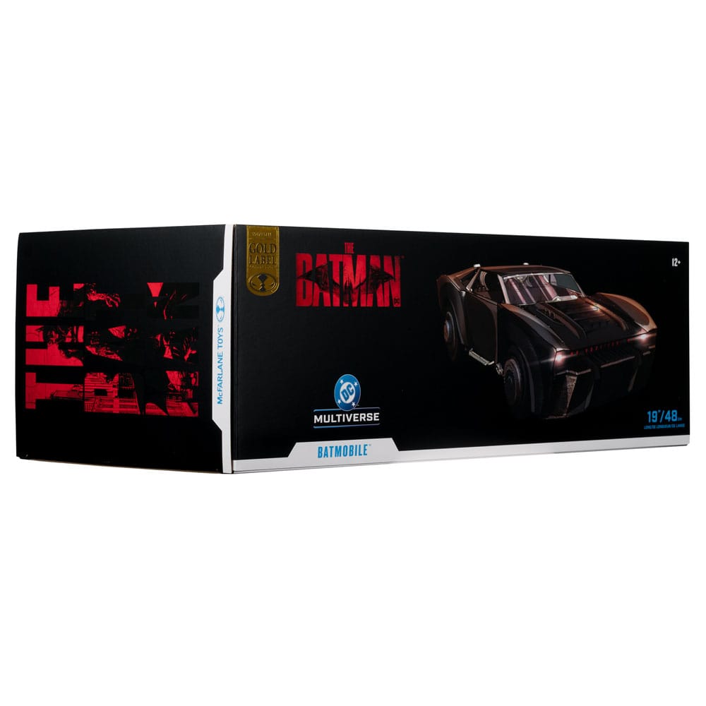 The Batman (2022) DC Multiverse Fahrzeug Batmobil (Gold Label) 48 cm - Versand: 5-7 Tage nach Bestellung