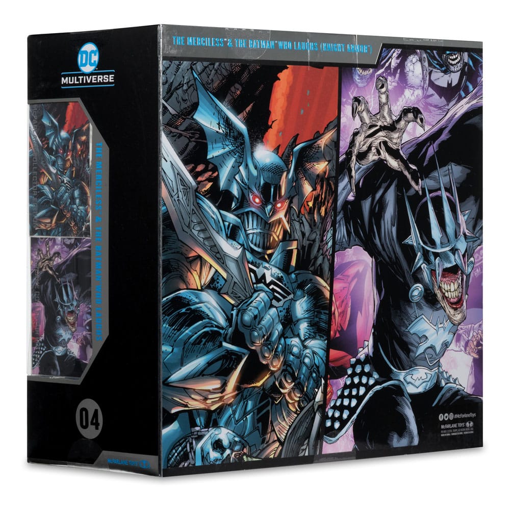 DC Multiverse McFarlane Collector Edition Actionfiguren 2er-Pack #04 Batman who laughs (Knight Armor) & Merciless (Dark Multiverse) 18 cm - Versand: 7 Tage nach Bestellung