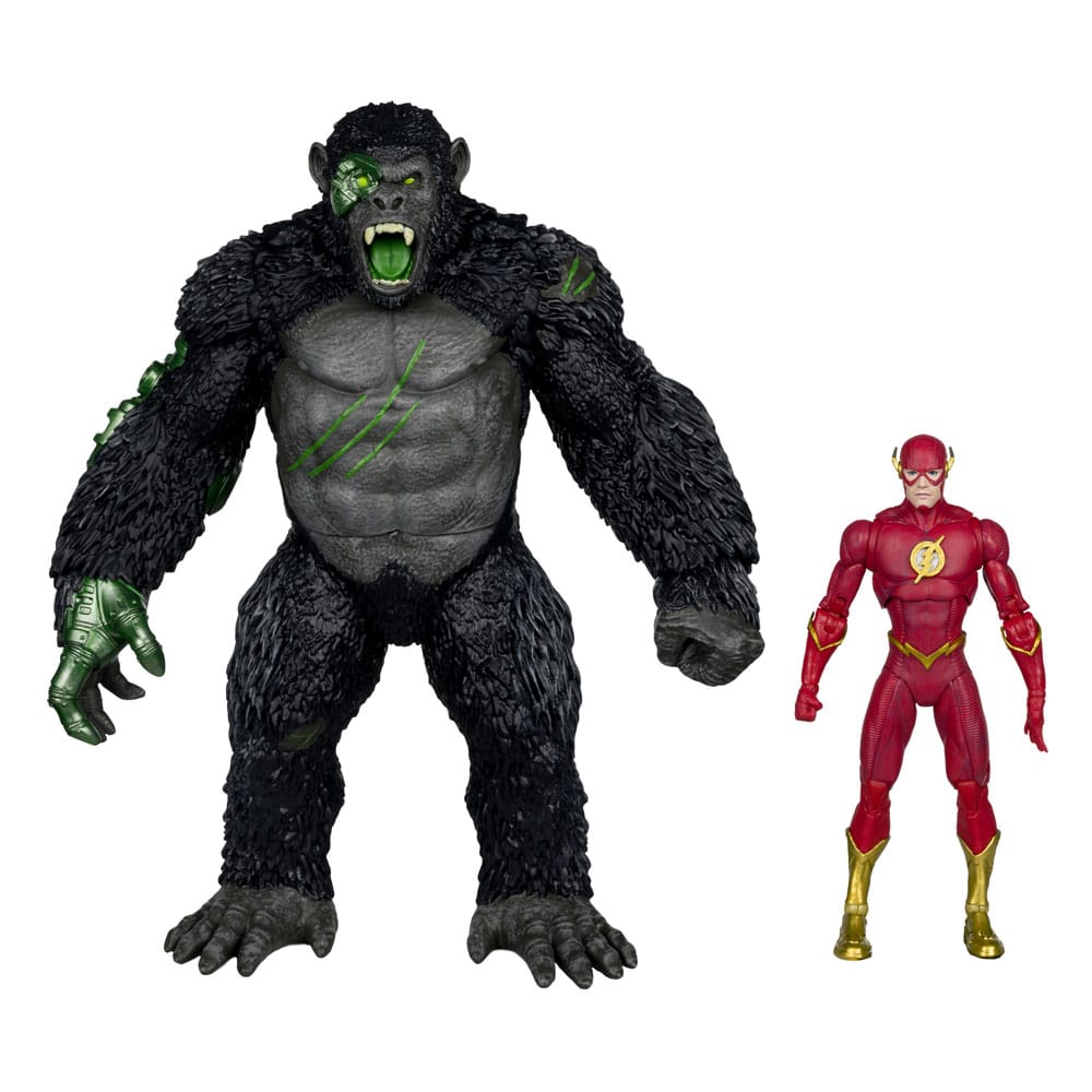 DC Multiverse Actionfiguren 2er-Pack Flash vs. Titano 18 cm - Versand: 5-7 Tage nach Bestellung