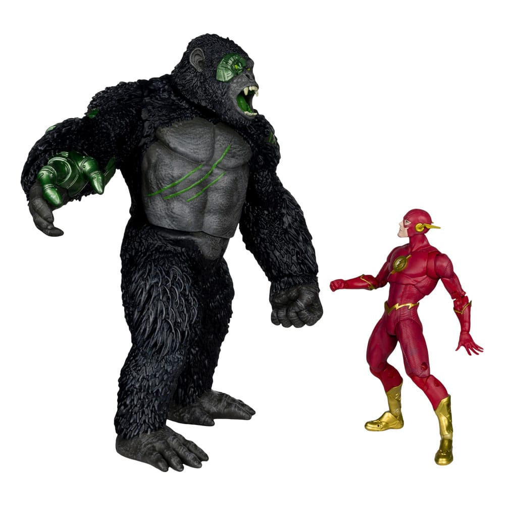 DC Multiverse Actionfiguren 2er-Pack Flash vs. Titano 18 cm - Versand: 5-7 Tage nach Bestellung