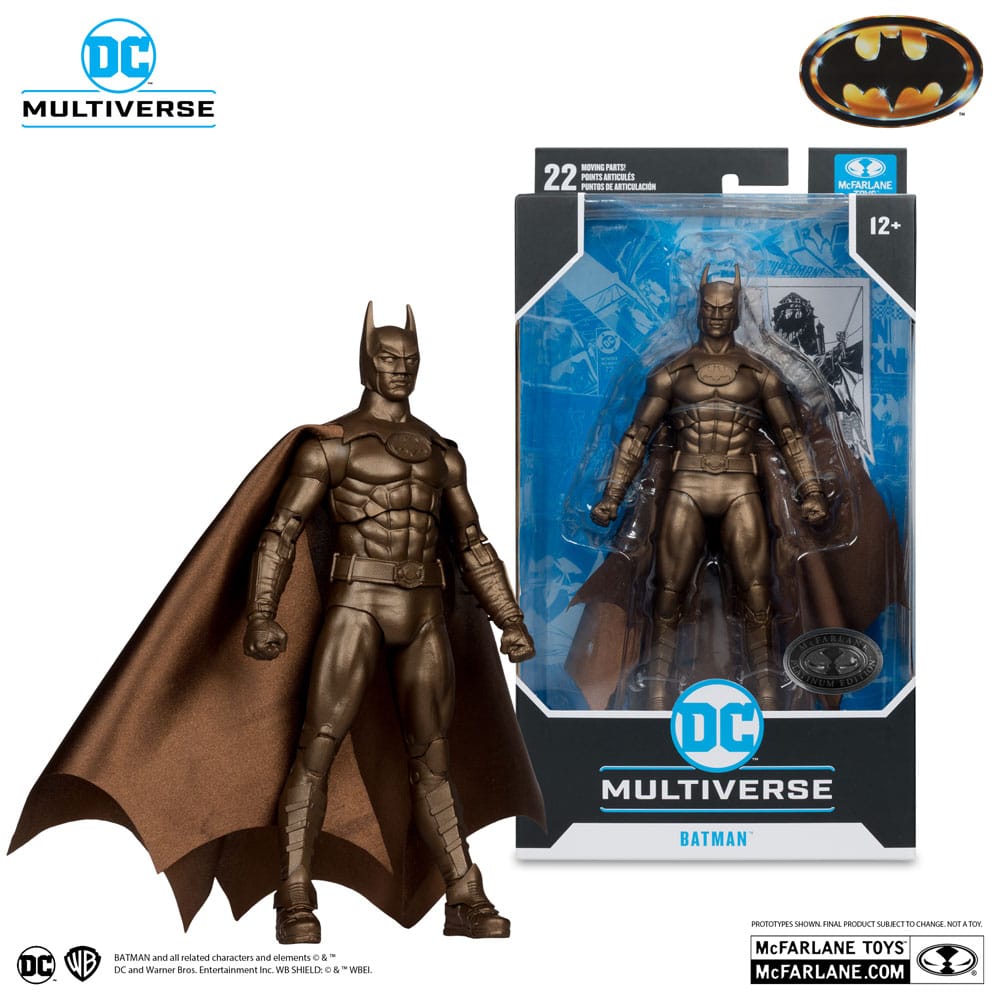 Batman (1989) DC Multiverse Actionfigur Batman (Platinum Edition) 18 cm - Versand: 5-7 Tage nach Bestellung