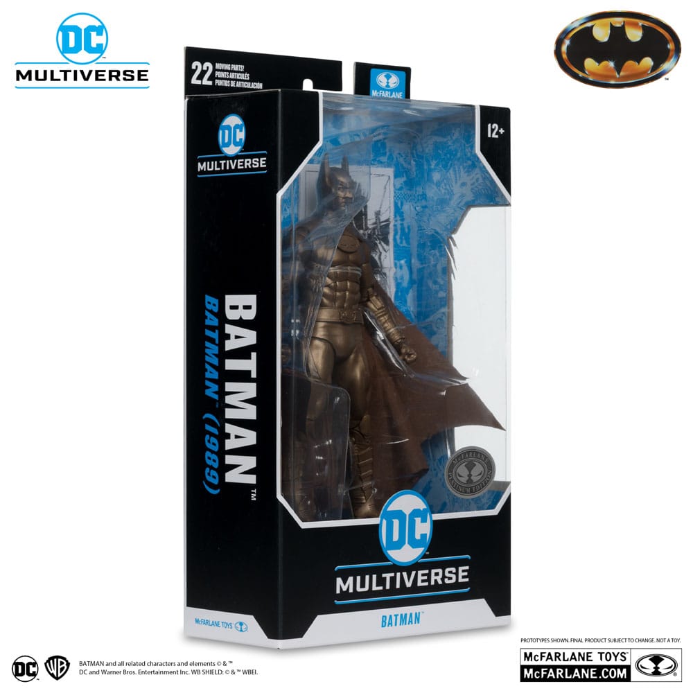 Batman (1989) DC Multiverse Actionfigur Batman (Platinum Edition) 18 cm - Versand: 5-7 Tage nach Bestellung