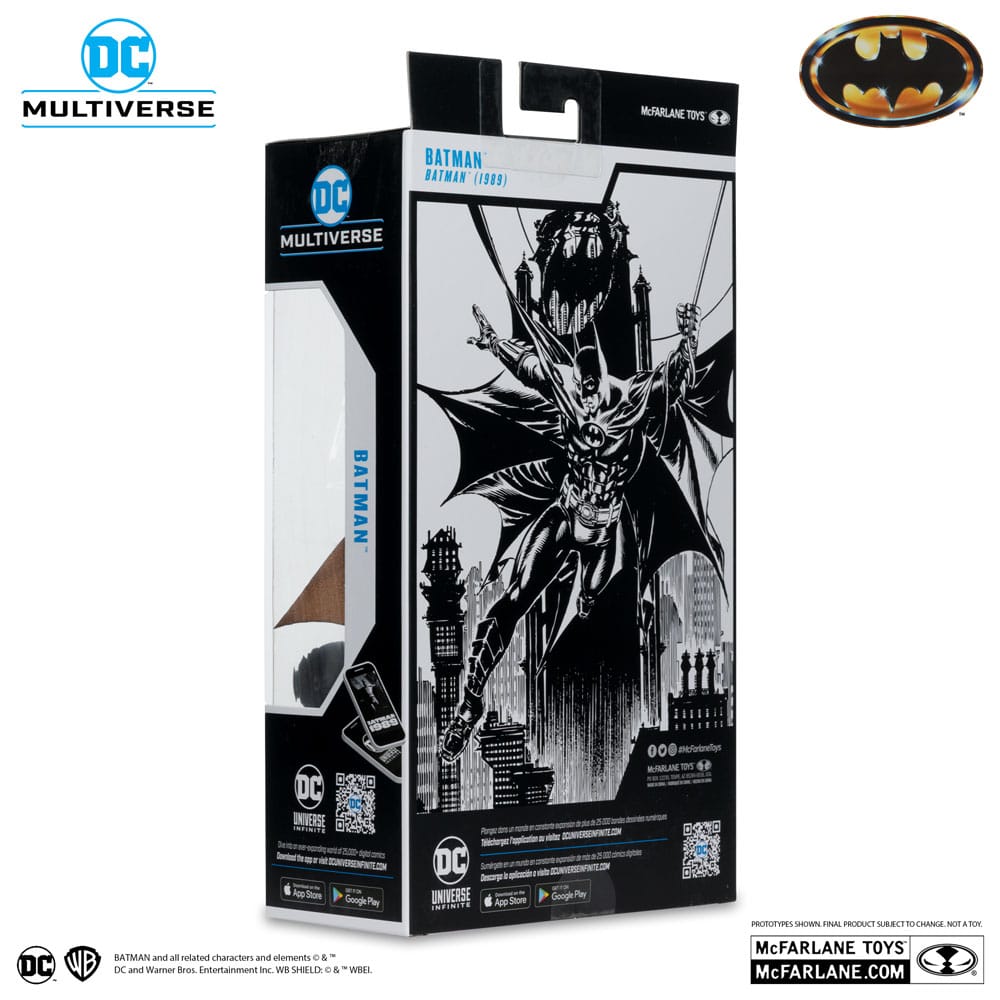 Batman (1989) DC Multiverse Actionfigur Batman (Platinum Edition) 18 cm - Versand: 5-7 Tage nach Bestellung
