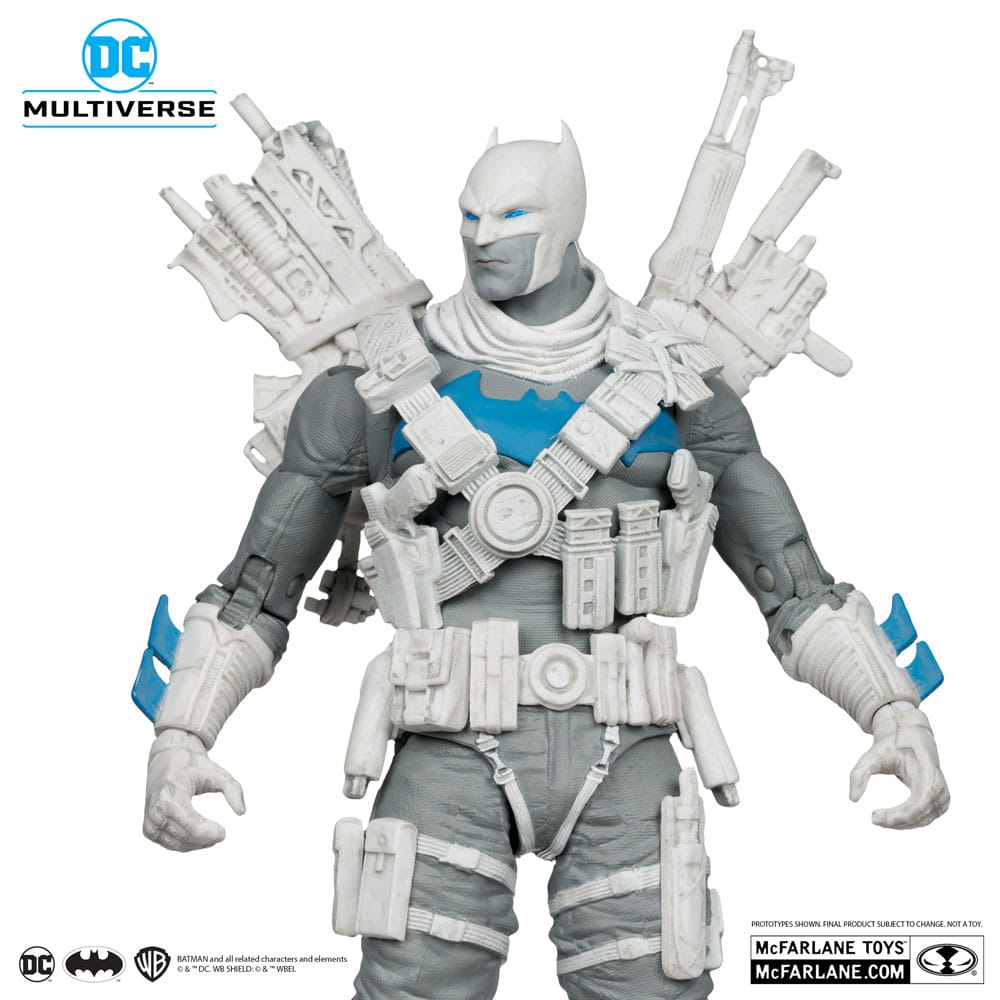 DC Multiverse Actionfigur The Grim Knight (Dark Nights Metal) (Black & White Accent Edition) (Gold Label) 18 cm - Versand: 5-7 Tage nach Bestellung