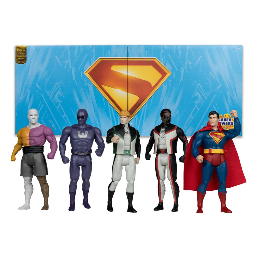 Superman (2025) DC Direct Super Powers Actionfiguren 5er Pack Gold Label 11 cm - Versand: 5-7 Tage nach Bestellung