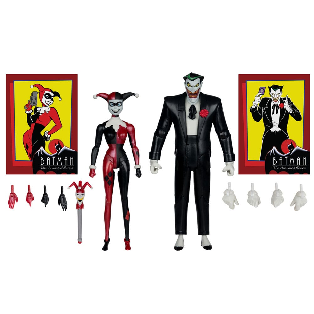 Batman: The Animated Series DC Direct Actionfiguren Harley Quinn & The Joker (Mad Love) (Gold Label) 18 cm - Preorder - ETA: 25.11.2025