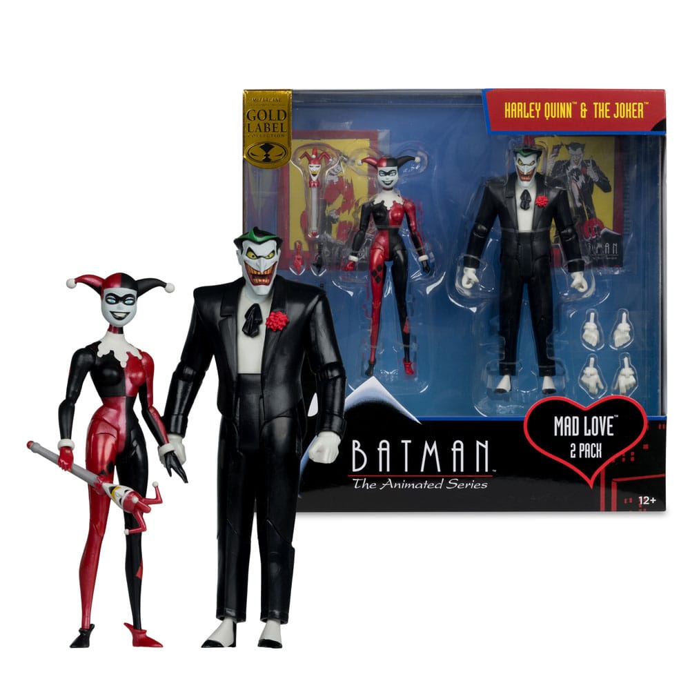 Batman: The Animated Series DC Direct Actionfiguren Harley Quinn & The Joker (Mad Love) (Gold Label) 18 cm - Preorder - ETA: 25.11.2025