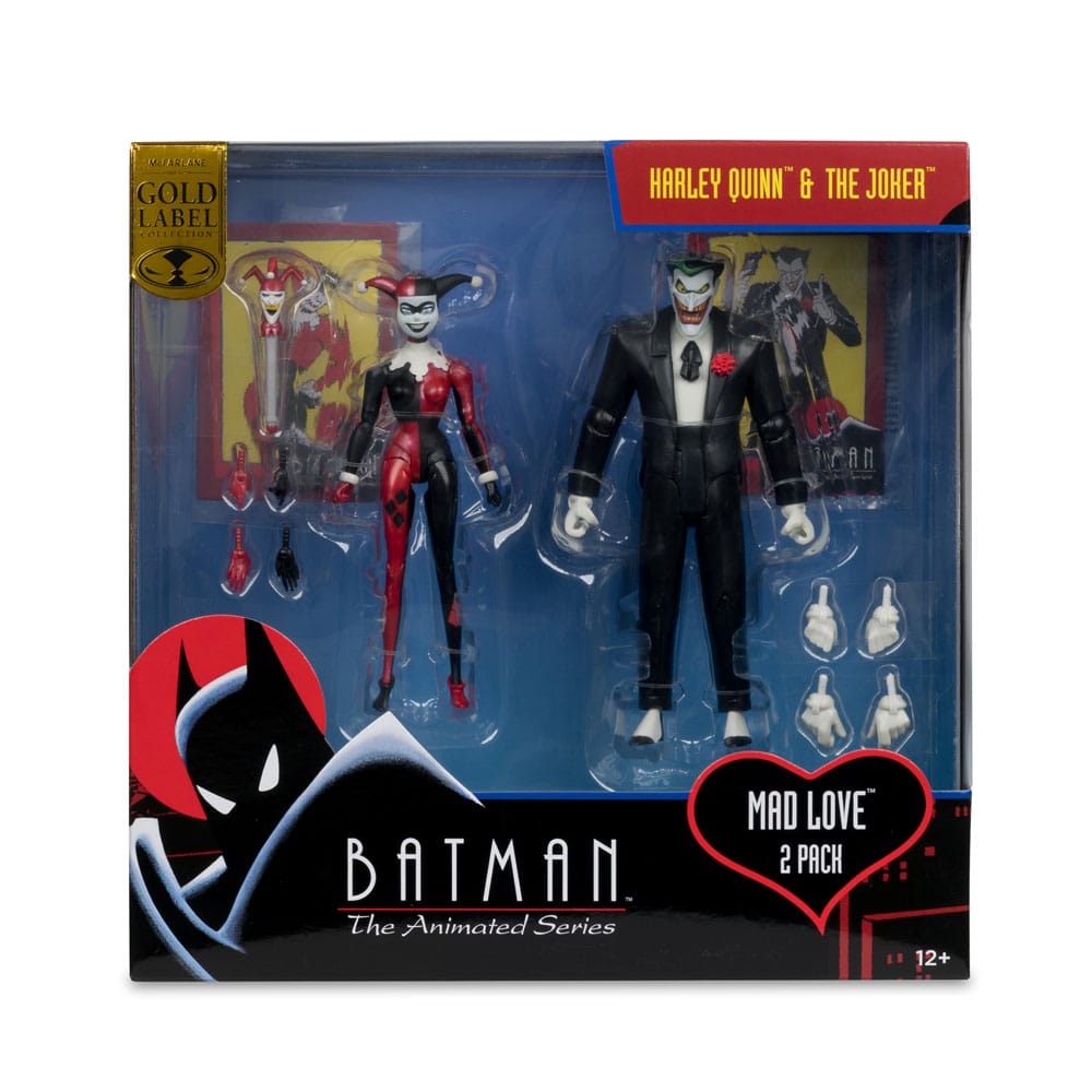 Batman: The Animated Series DC Direct Actionfiguren Harley Quinn & The Joker (Mad Love) (Gold Label) 18 cm - Preorder - ETA: 25.11.2025