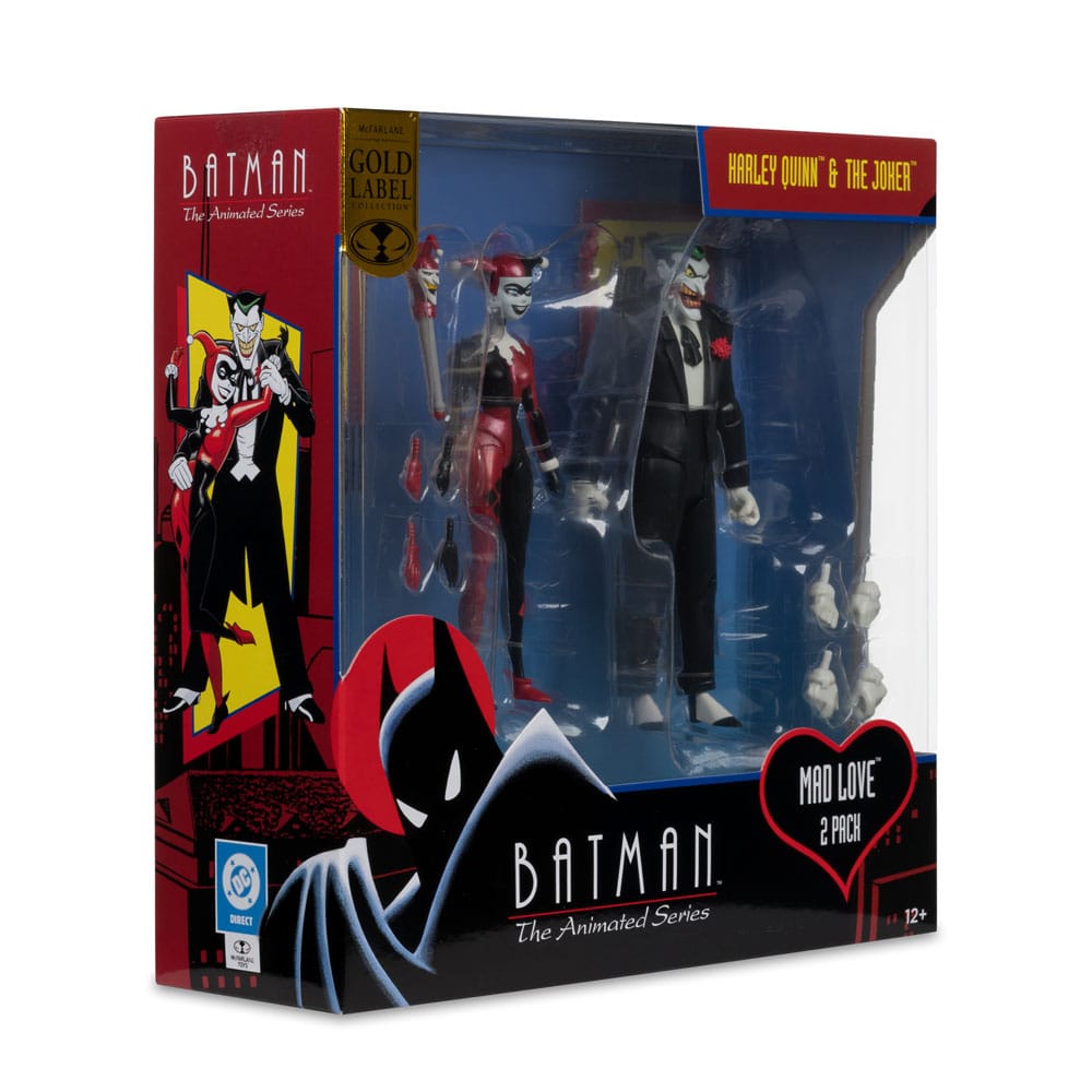 Batman: The Animated Series DC Direct Actionfiguren Harley Quinn & The Joker (Mad Love) (Gold Label) 18 cm - Preorder - ETA: 25.11.2025