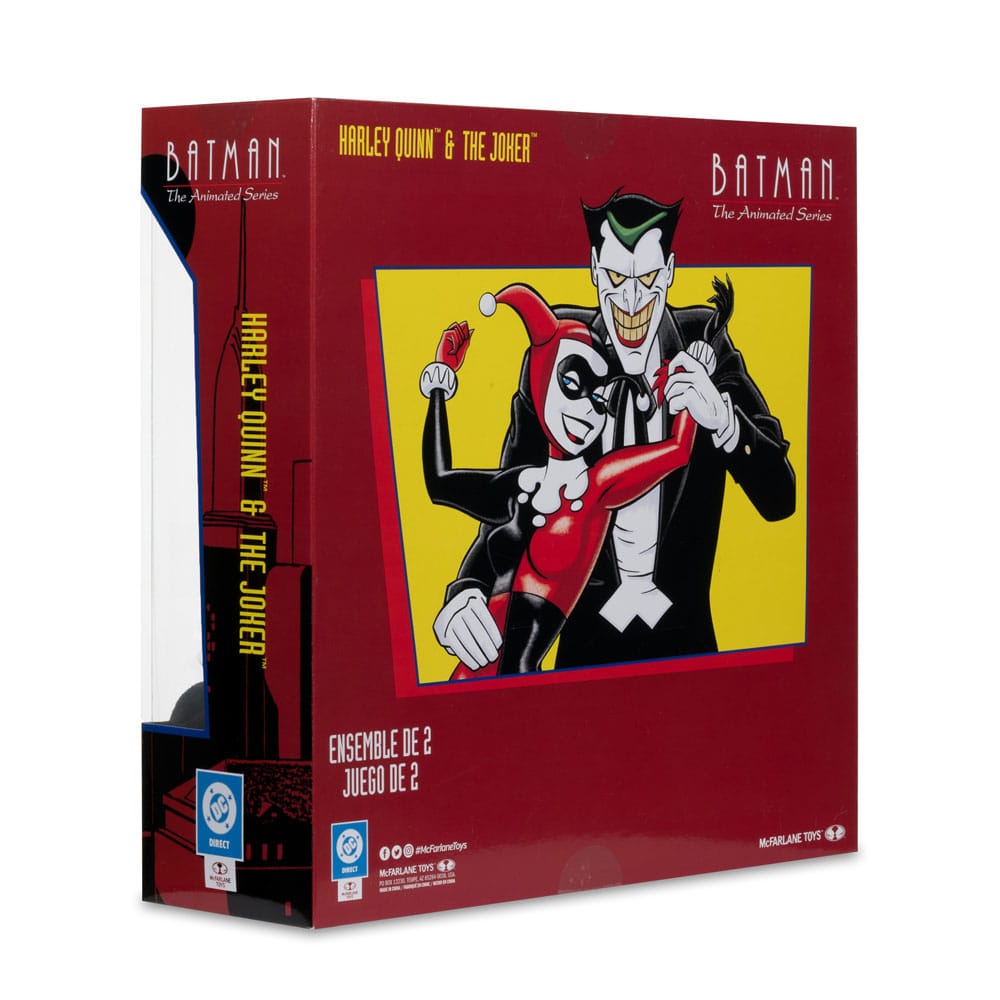 Batman: The Animated Series DC Direct Actionfiguren Harley Quinn & The Joker (Mad Love) (Gold Label) 18 cm - Preorder - ETA: 25.11.2025