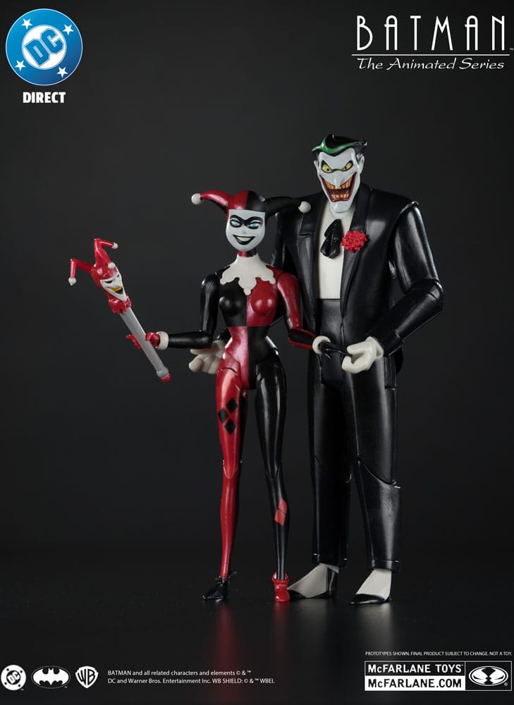 Batman: The Animated Series DC Direct Actionfiguren Harley Quinn & The Joker (Mad Love) (Gold Label) 18 cm - Preorder - ETA: 25.11.2025