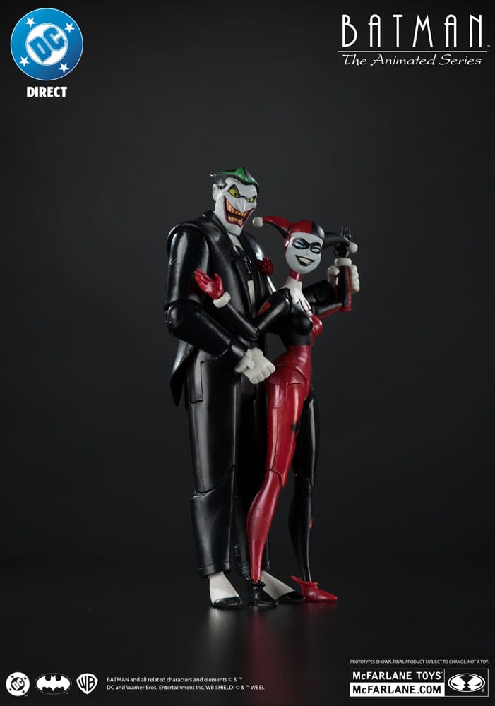 Batman: The Animated Series DC Direct Actionfiguren Harley Quinn & The Joker (Mad Love) (Gold Label) 18 cm - Preorder - ETA: 25.11.2025