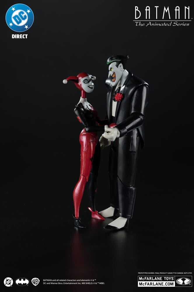 Batman: The Animated Series DC Direct Actionfiguren Harley Quinn & The Joker (Mad Love) (Gold Label) 18 cm - Preorder - ETA: 25.11.2025