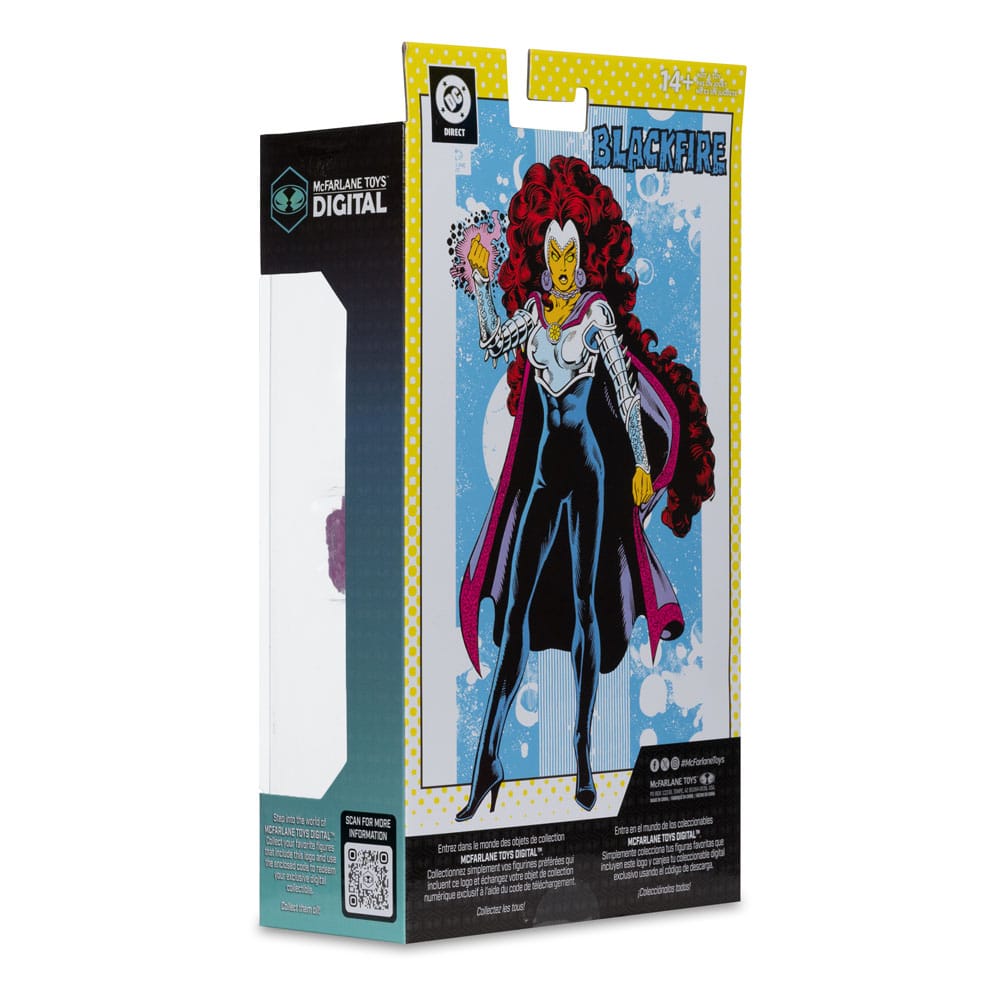 DC Direct McFarlane Toys Digital Actionfigur Blackfire (The New Teen Titans) 18 cm - Versand: 7 Tage nach Bestellung