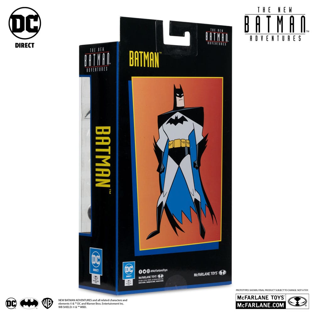 The New Batman Adventure DC Multiverse Actionfigur Batman (Silver) Platinum Edition 18 cm - Versand: 5-7 Tage nach Bestellung