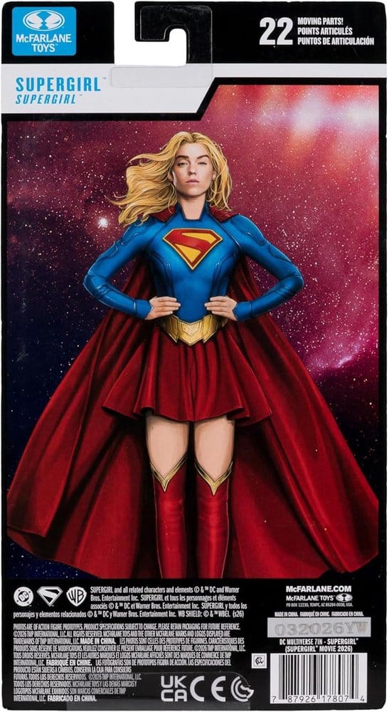 DC Multiverse Actionfigur Supergirl (Hero Costume) (Supergirl Movie 2026) 18 cm - Preorder - ETA: 01.08.2026