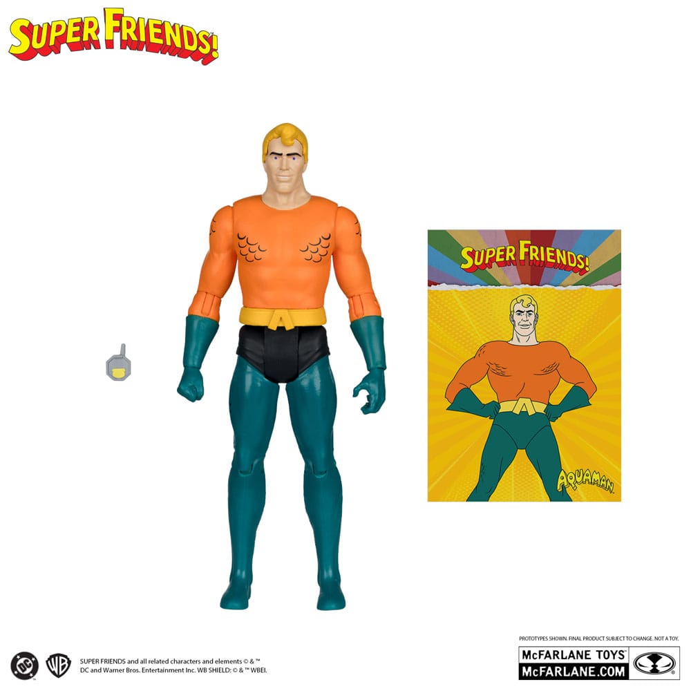 DC Retro Super Friends Actionfigur Aquaman 15 cm - Preorder - ETA: 03.11.2025