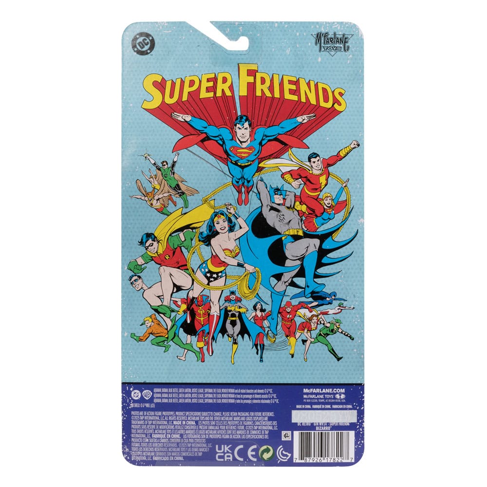 DC Retro Super Friends Actionfigur Bizarro 15 cm - Preorder - ETA: 03.11.2025