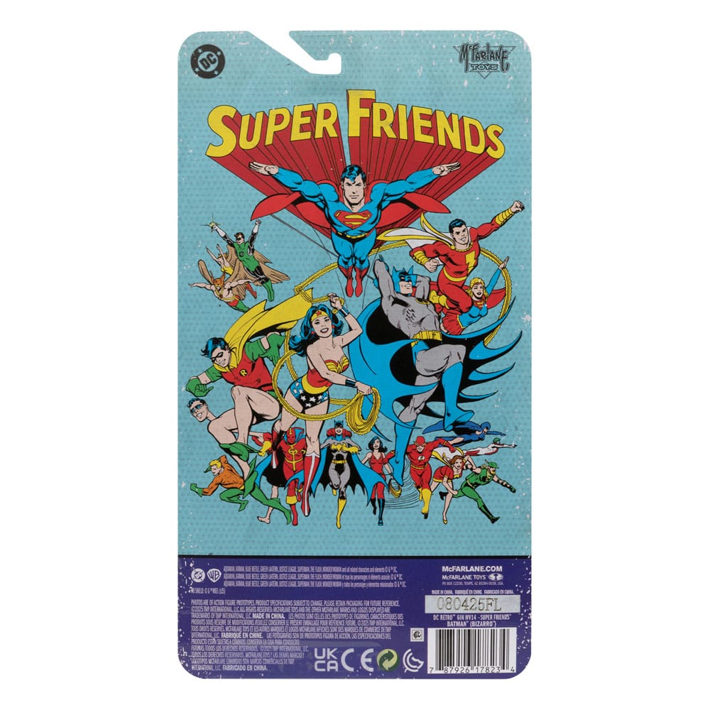 DC Retro Super Friends Actionfigur Bizarro Batman 15 cm - Preorder - ETA: 03.11.2025