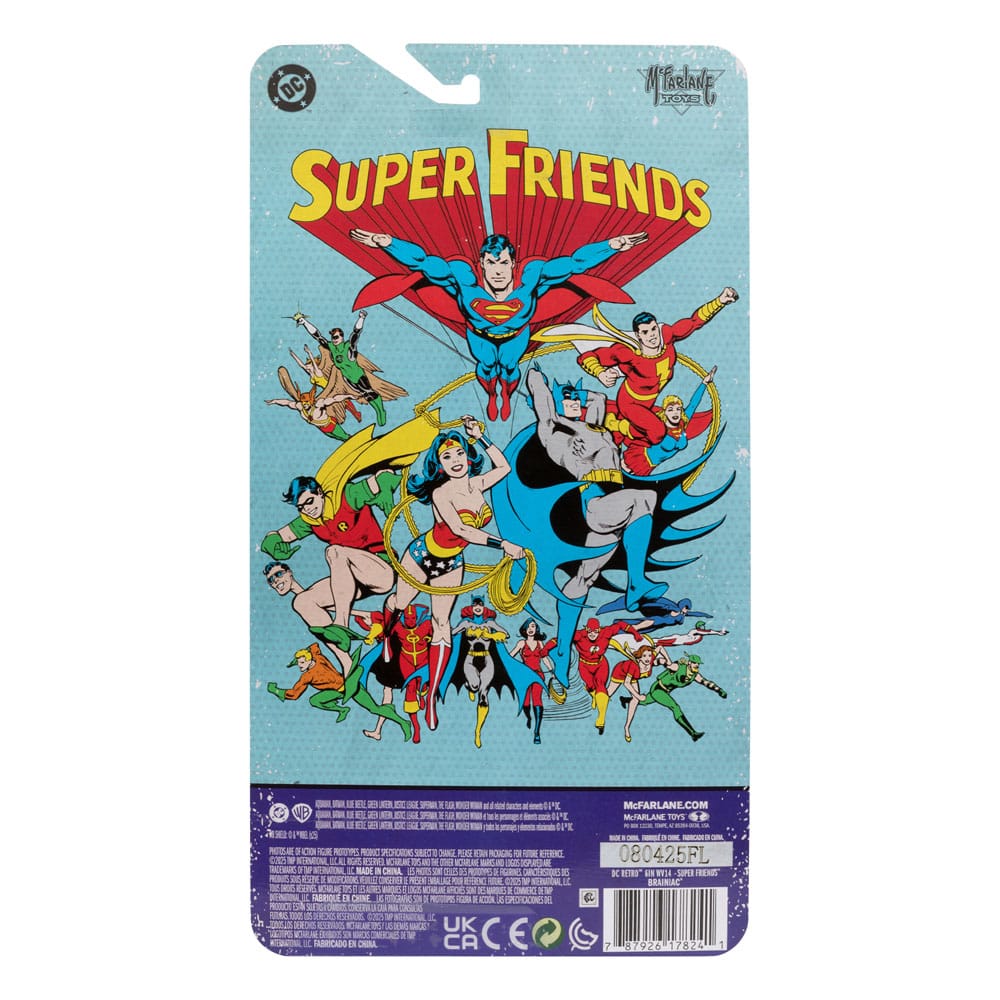 DC Retro Super Friends Actionfigur Brainiac 15 cm - Preorder - ETA: 03.11.2025