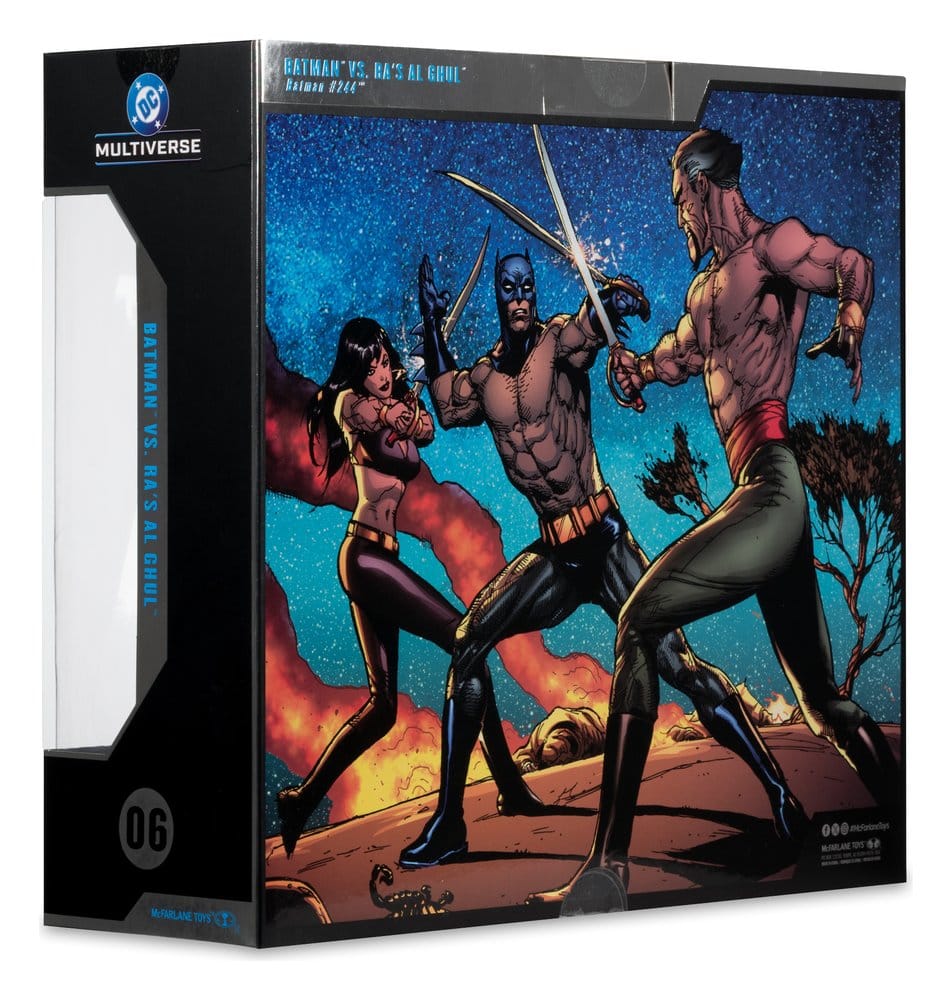 DC Multiverse McFarlane Elite Edition Actionfiguren 2er-Pack Batman vs Ra's al Ghul (Batman #244) (Gold Label) 18 cm - Preorder - ETA: 11.12.2026