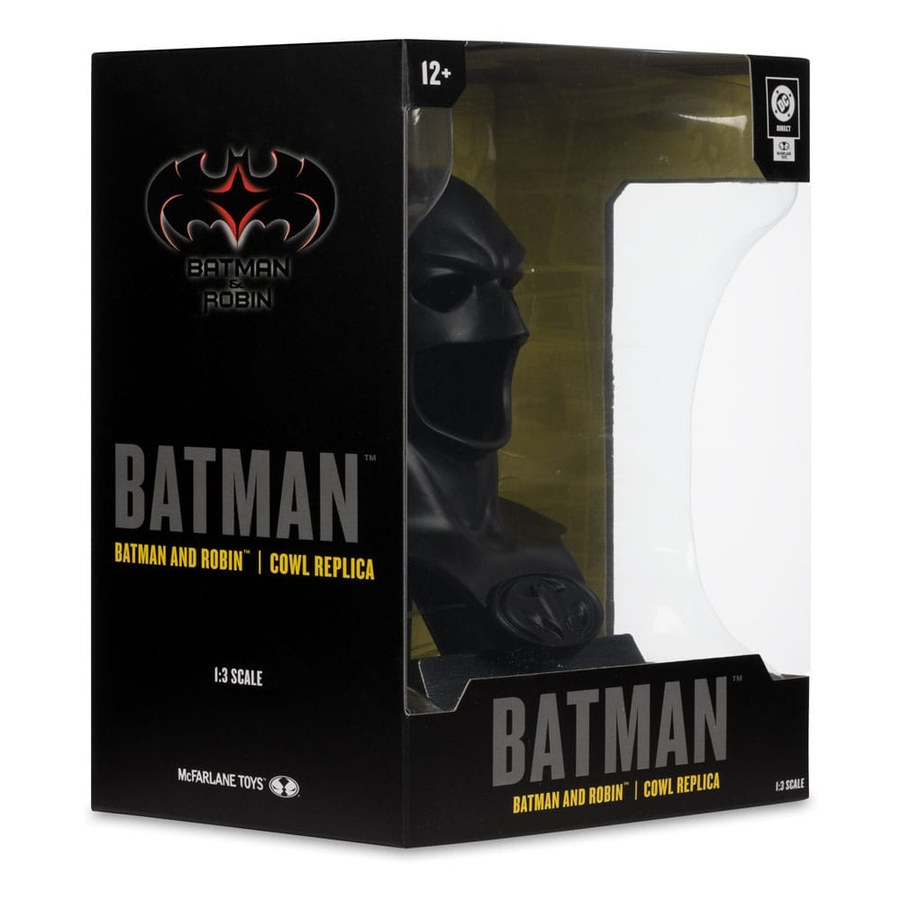 Batman DC Direct Mini-Replik 1/3 Batman Maske (Batman & Robin) 19 cm - Versand: 5-7 Tage nach Bestellung