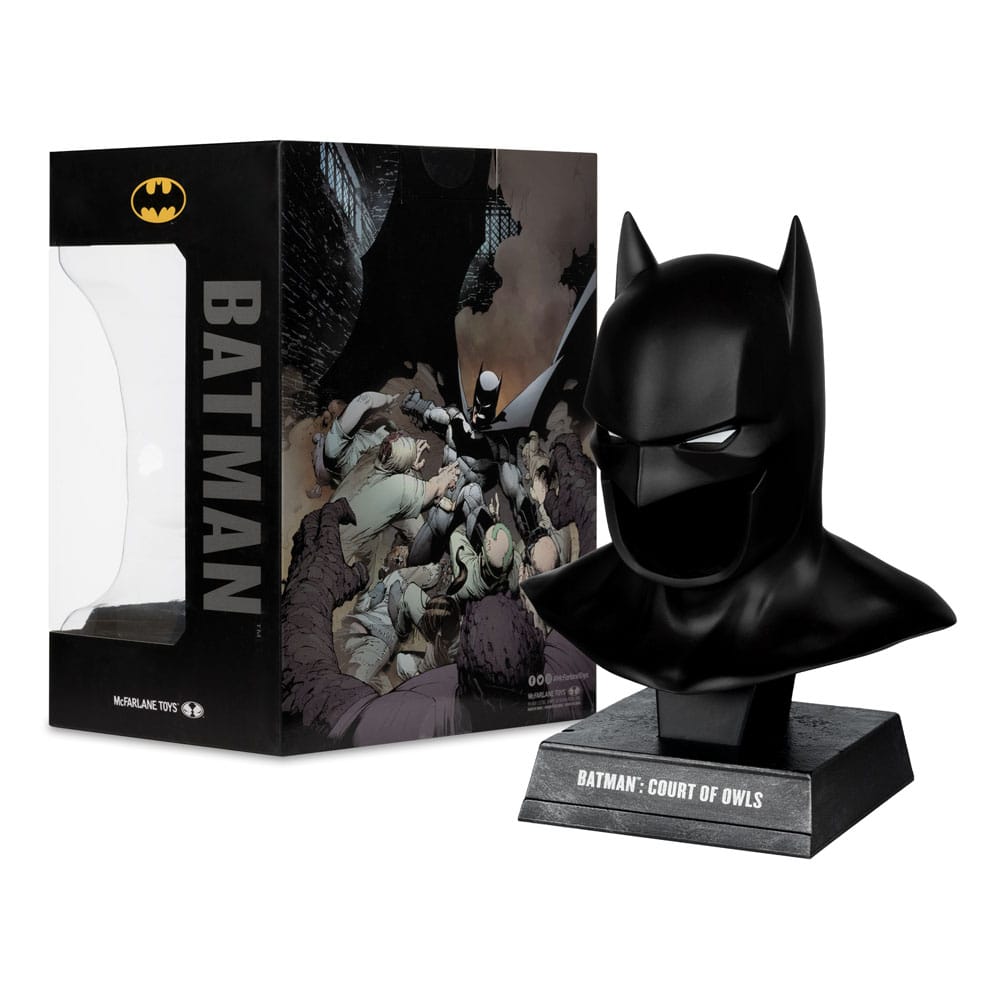 Batman DC Direct Mini-Replik 1/3 Batman Maske (Court of Owls) 15 cm - Versand: 5-7 Tage nach Bestellung