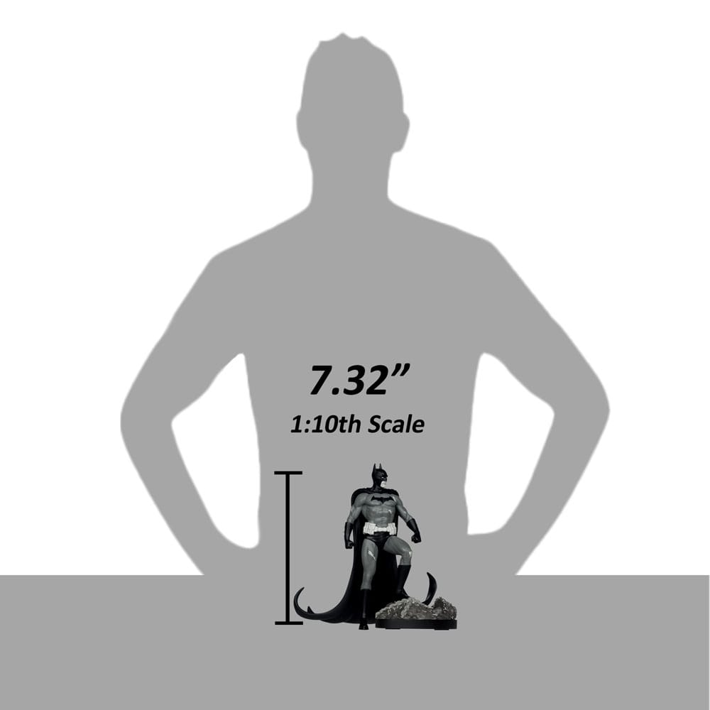 DC Direct Statue 1/10 Batman by Bjorn Barends (Black White) 18 cm - Versand: 5-7 Tage nach Bestellung