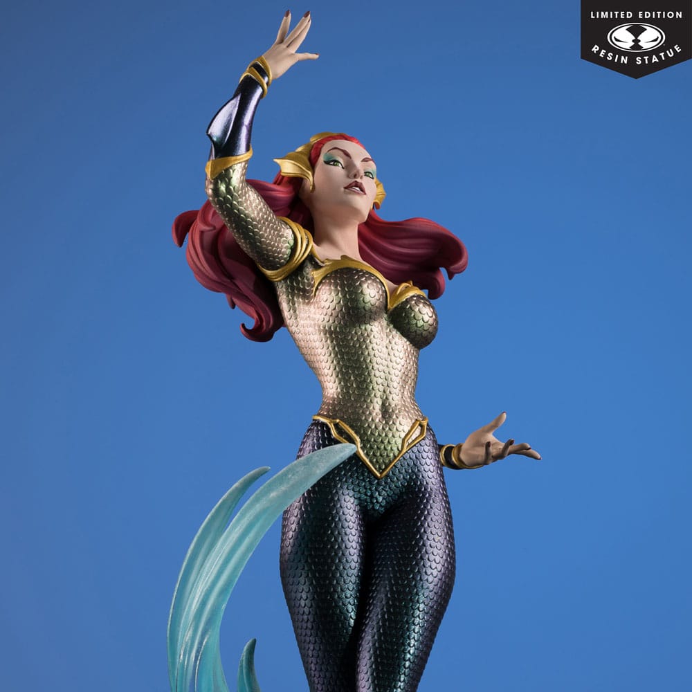 DC Direct Cover Girls Statue 1/8 Mera by J. Scott Campbell 26 cm - Preorder - ETA: 29.12.2025