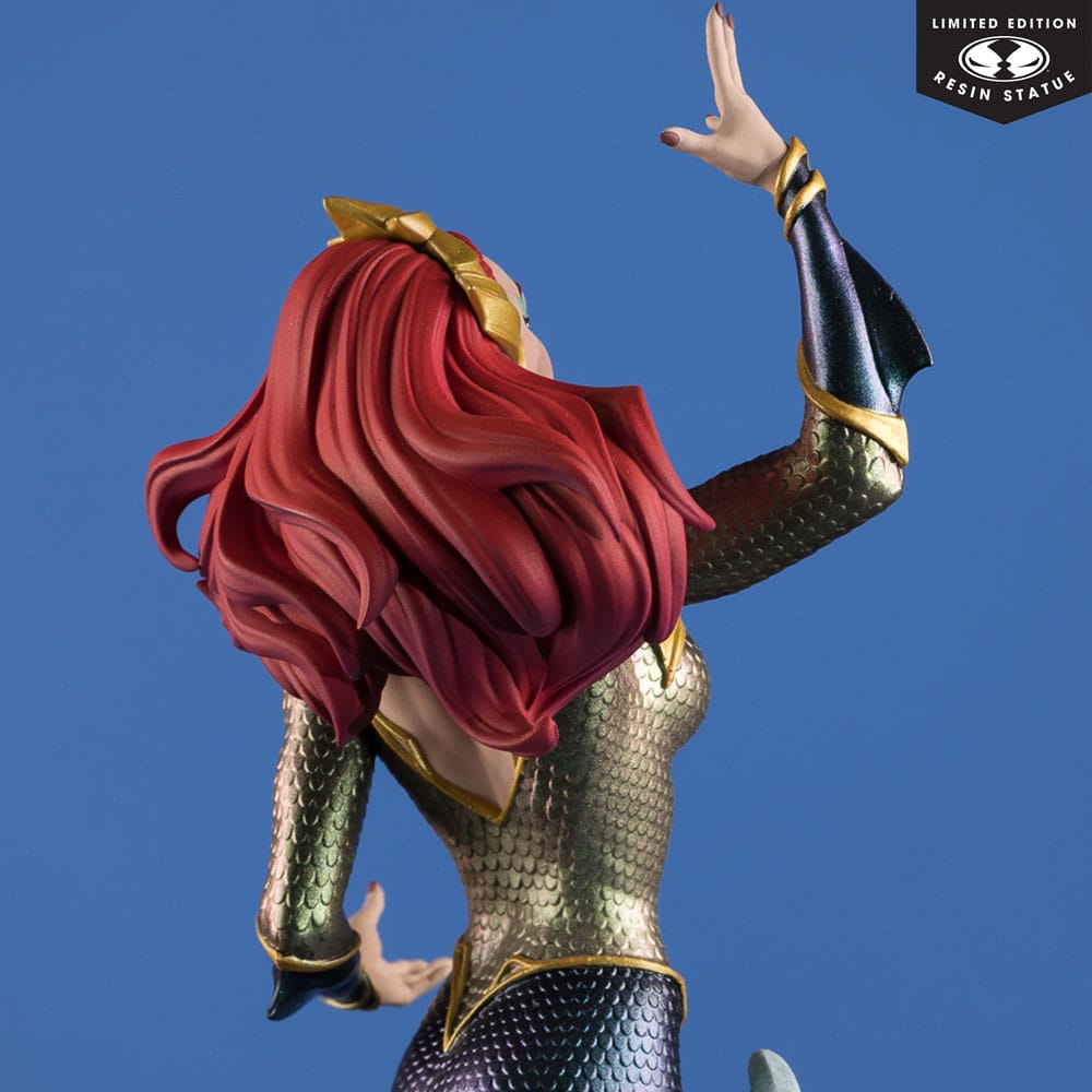 DC Direct Cover Girls Statue 1/8 Mera by J. Scott Campbell 26 cm - Preorder - ETA: 29.12.2025