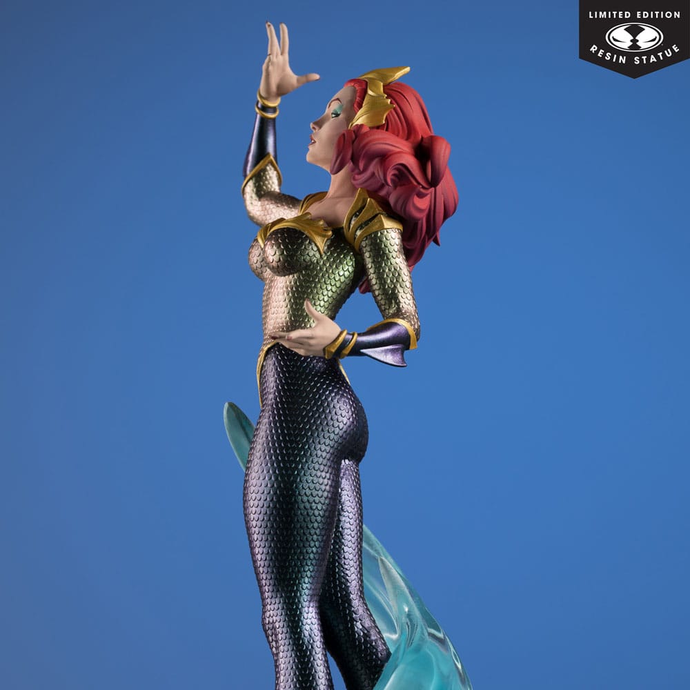 DC Direct Cover Girls Statue 1/8 Mera by J. Scott Campbell 26 cm - Preorder - ETA: 29.12.2025