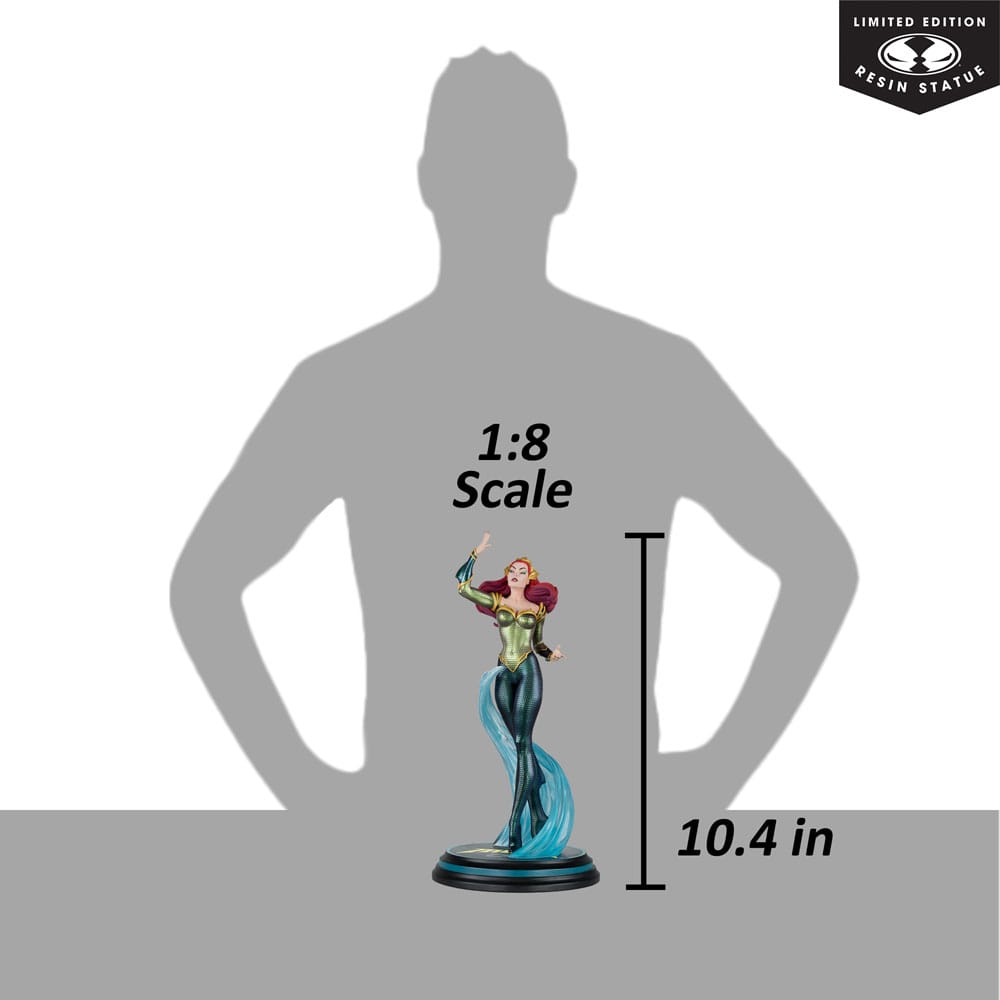 DC Direct Cover Girls Statue 1/8 Mera by J. Scott Campbell 26 cm - Preorder - ETA: 29.12.2025
