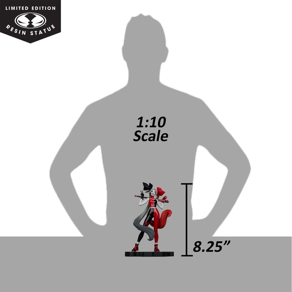 DC Direct Harley Quinn: Red, White & Black Statue 1/10 Harley Quinn by Alex Garner 21 cm - Preorder - ETA: 25.11.2026