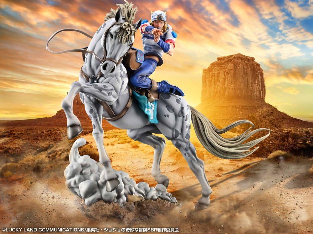 JoJo's Bizarre Adventure: Steel Ball Run Chozo Art Collection PVC Figur Johnny Joestar & Slow Dancer 30 cm - Preorder - ETA: 25.02.2027