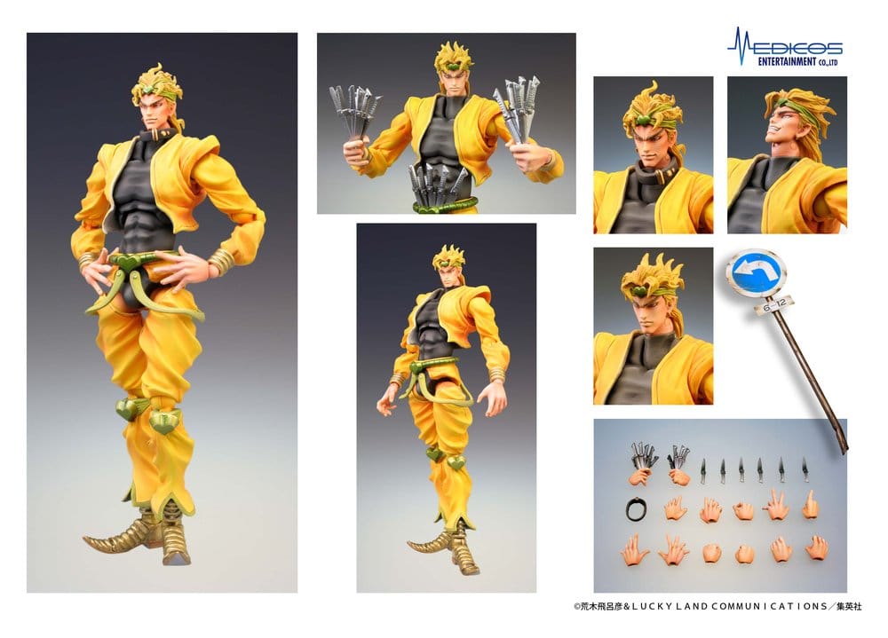 JoJo's Bizarre Adventure: Stardust Crusaders Chozokado Actionfigur DIO 16 cm - Preorder - ETA: 25.03.2027