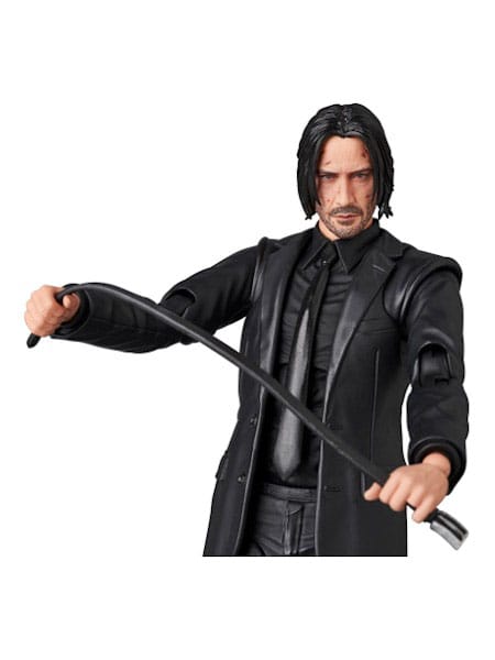 John Wick MAFEX Actionfigur John Wick (Chapter 3) Parabellum 16 cm - Versand: 5-7 Tage nach Bestellung