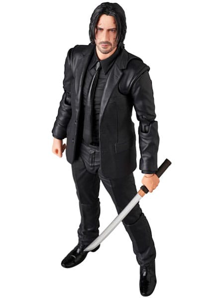 John Wick MAFEX Actionfigur John Wick (Chapter 3) Parabellum 16 cm - Versand: 5-7 Tage nach Bestellung