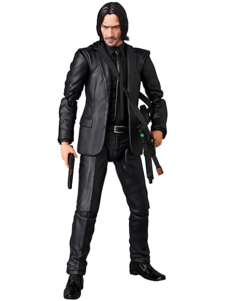 John Wick MAFEX Actionfigur John Wick (Chapter 3) Parabellum 16 cm - Versand: 5-7 Tage nach Bestellung