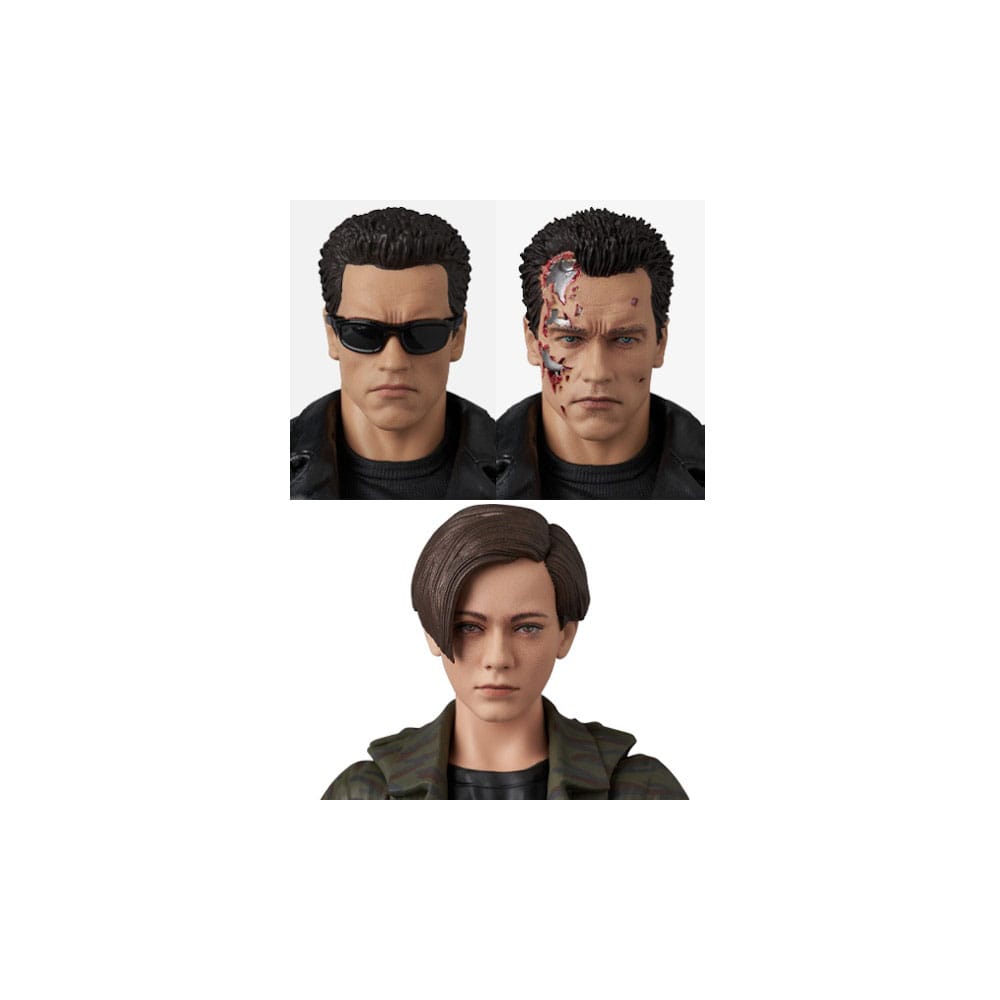 Terminator 2 MAFEX Actionfigur T-800 (T2 Ver.) & John Connor 16 cm - Preorder - ETA: 25.06.2026