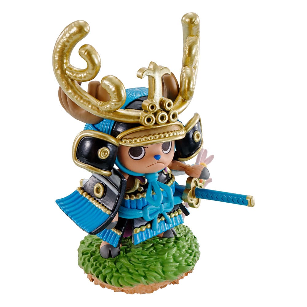 One Piece Petitrama PVC Mini-Statue Logbox Re Birth Wanokuni Vol. 2 Set 9 cm - Versand: 5-7 Tage nach Bestellung