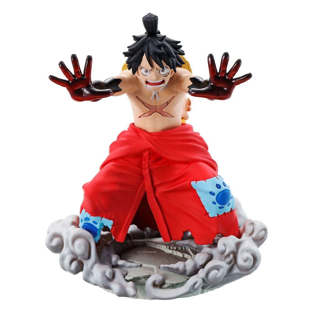 One Piece Petitrama PVC Mini-Statue Logbox Re Birth Wanokuni Vol. 2 Set 9 cm - Versand: 5-7 Tage nach Bestellung