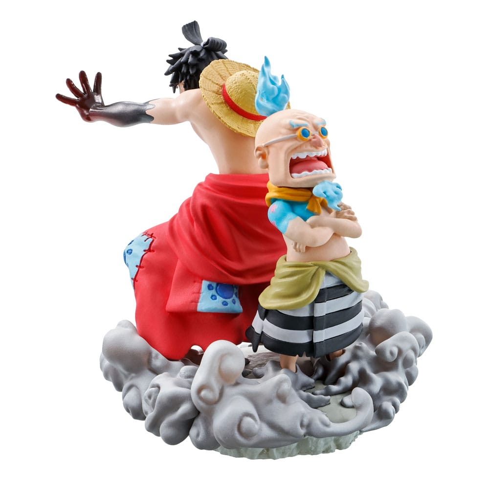 One Piece Petitrama PVC Mini-Statue Logbox Re Birth Wanokuni Vol. 2 Set 9 cm - Versand: 5-7 Tage nach Bestellung
