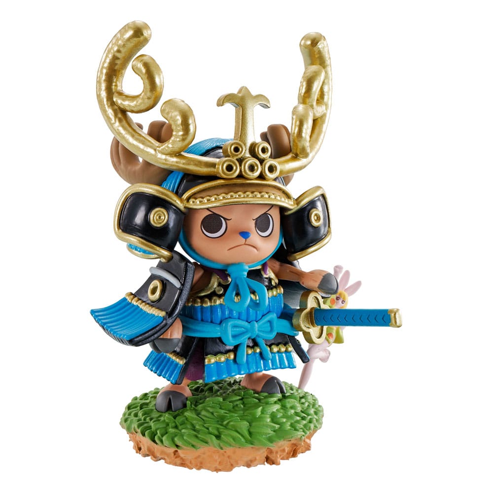 One Piece Petitrama PVC Mini-Statue Logbox Re Birth Wanokuni Vol. 2 Set 9 cm - Versand: 5-7 Tage nach Bestellung