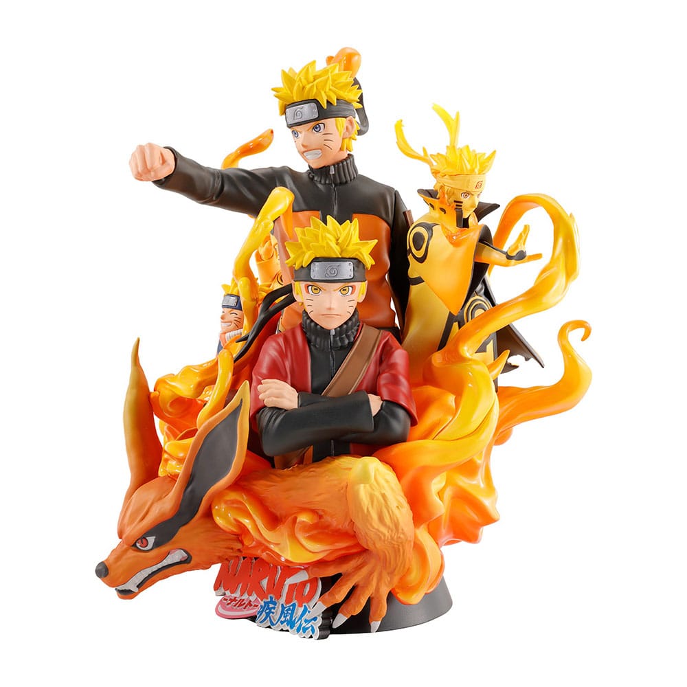 Naruto Shippuden Petitrama DX PVC Mini-Statue Naruto 01 15 cm - Versand: 5-7 Tage nach Bestellung