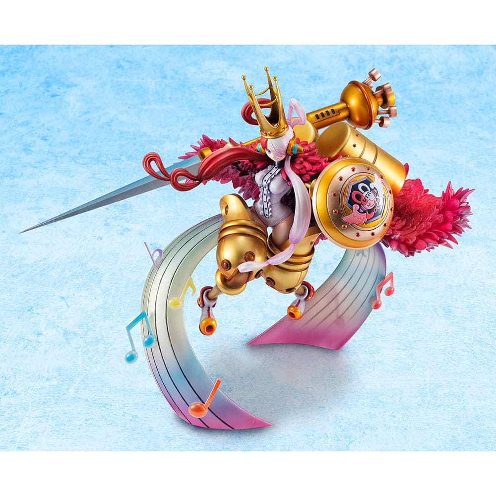 One Piece Red Maximum Portrait Of Pirates PVC Statue Uta I´m Invincible 29 cm - Versand: 5-7 Tage nach Bestellung