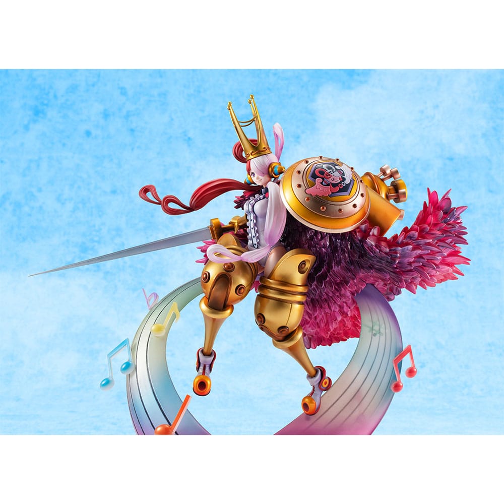 One Piece Red Maximum Portrait Of Pirates PVC Statue Uta I´m Invincible 29 cm - Versand: 5-7 Tage nach Bestellung